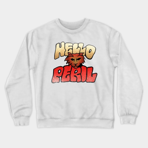 hello peril logo Crewneck Sweatshirt by marcusdevries